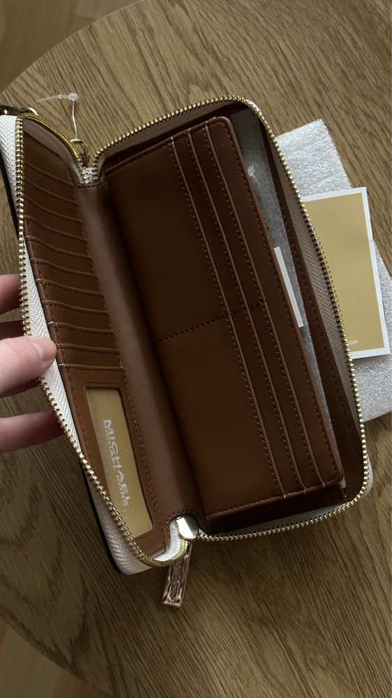 Великий жіночий гаманець Michael Kors (шкіра)