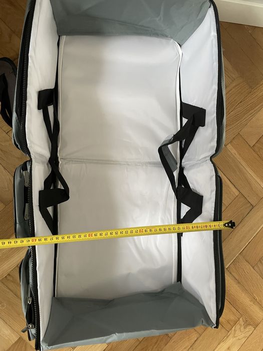 3w1 torba na pieluchy, podróżna gondola i mata do przewijania