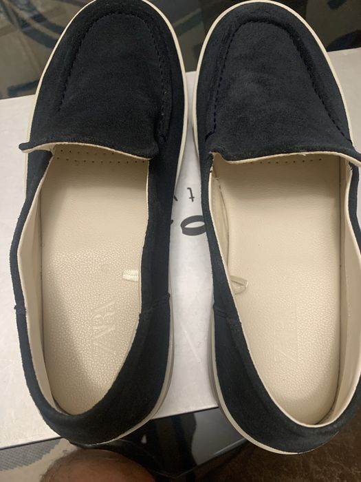 Сліпони натуральна замша Zara