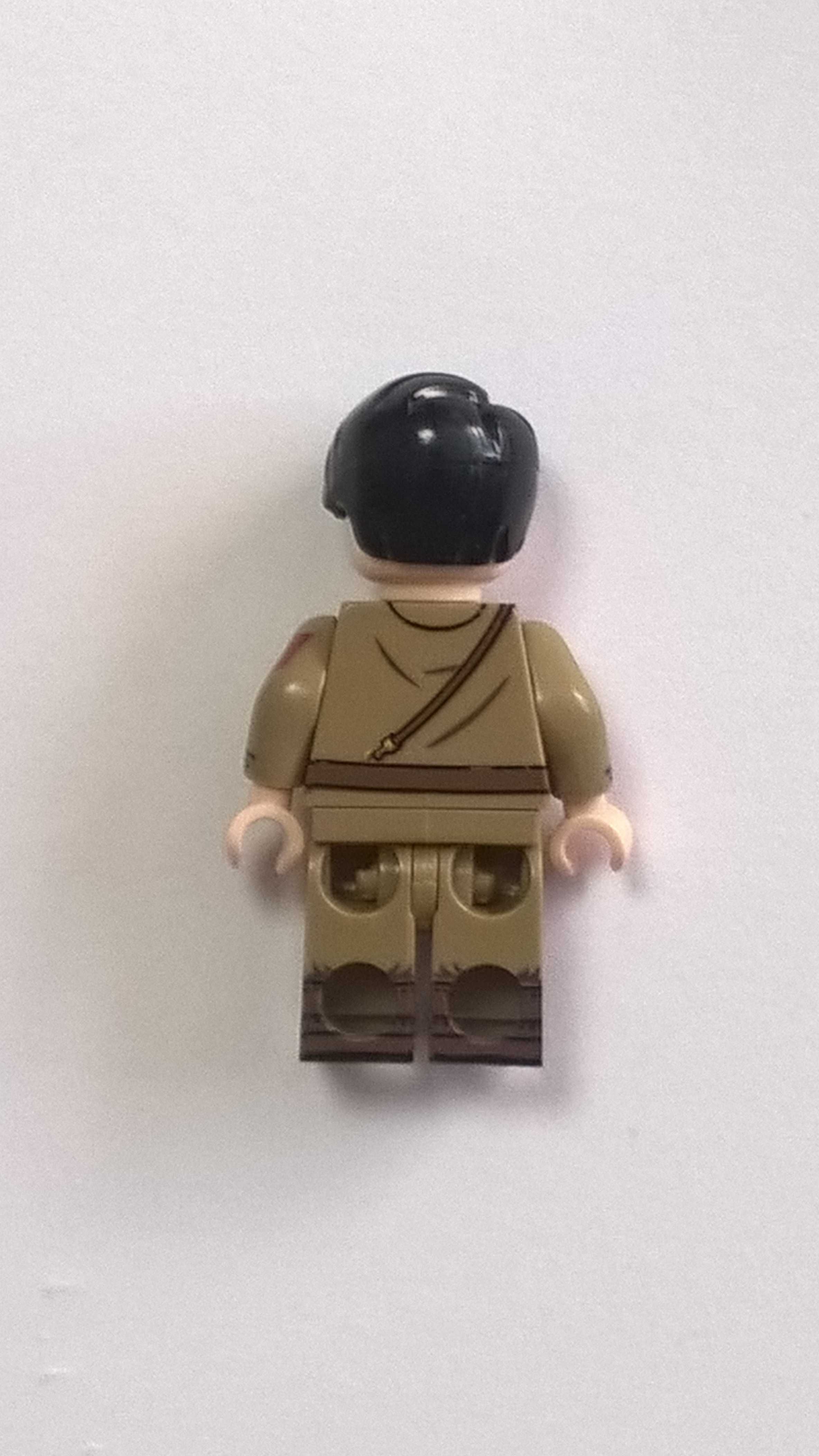 4 Figurki ala malarz 4 krotny nadruk WW2 kompatybilne z Lego