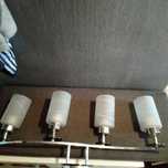 Lampa sufitowa na 4 klosze