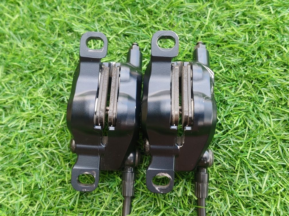 Hamulce hydrauliczne tarczowe Shimano SLX M7120 komplet P+T