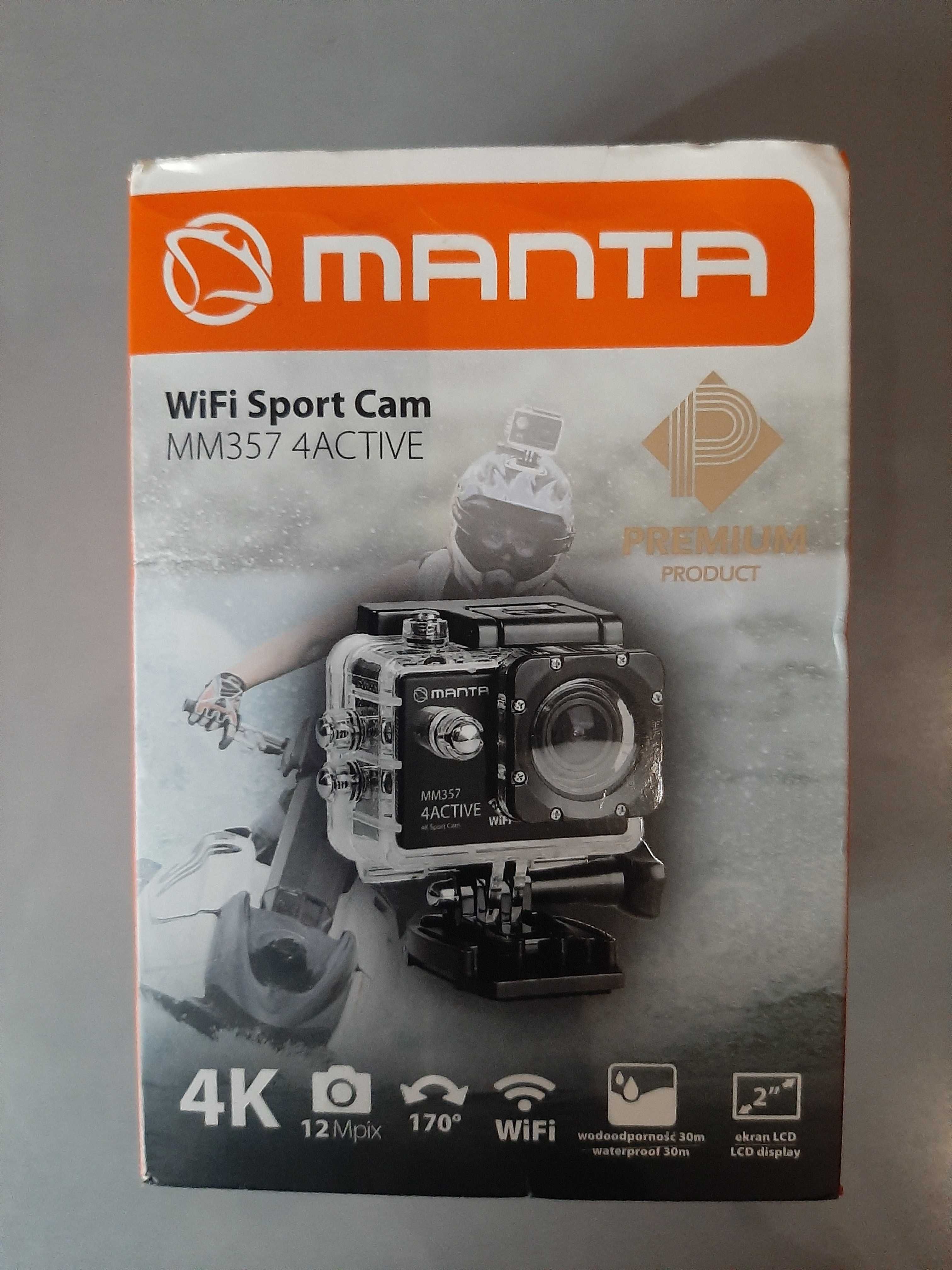 Kamera sportowa 4k wi-fi