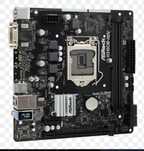 Płyta główna AsRock h310cm-DVS i procesor