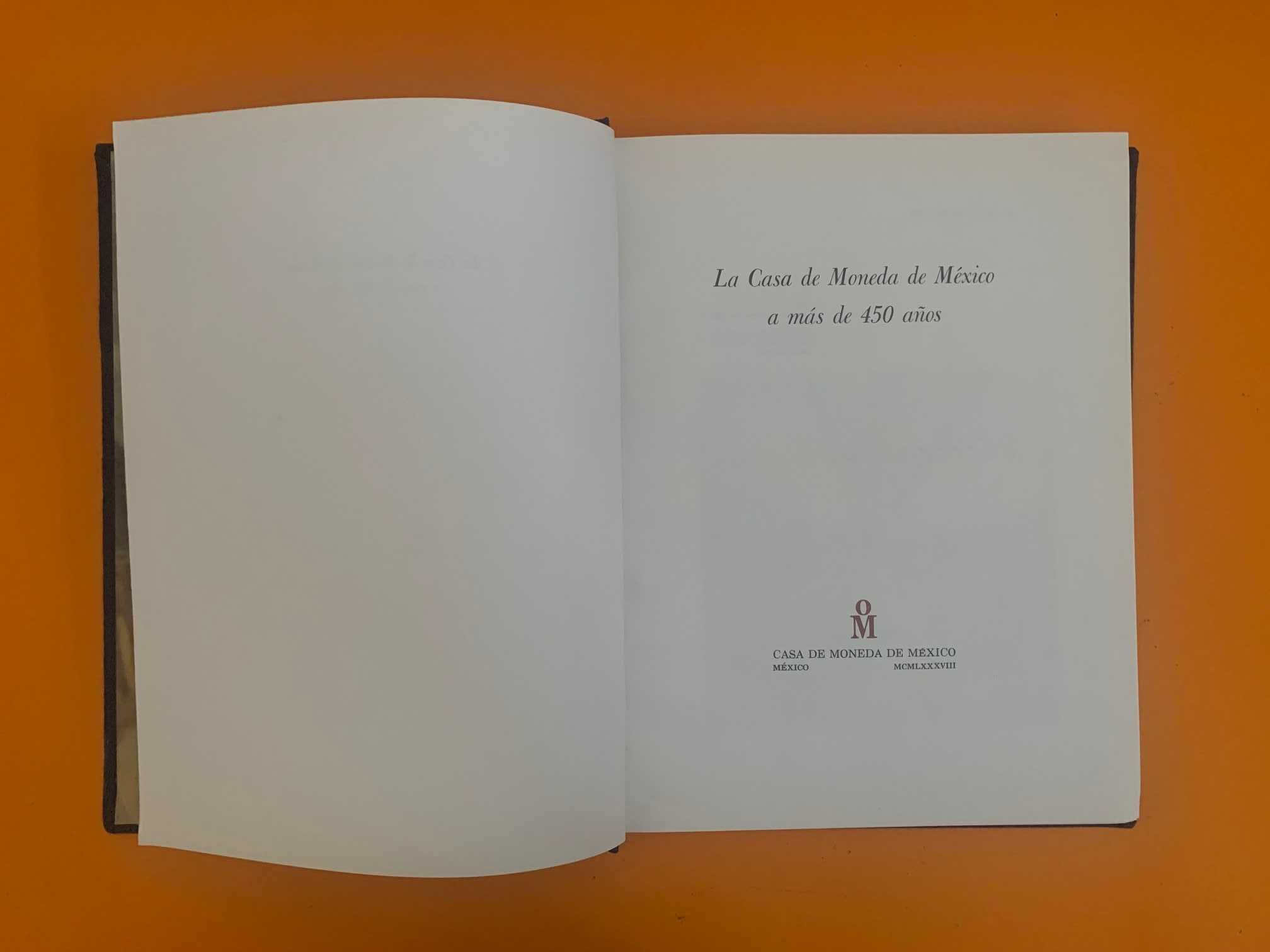 Livros sobre a Casa da Moeda Mexicana