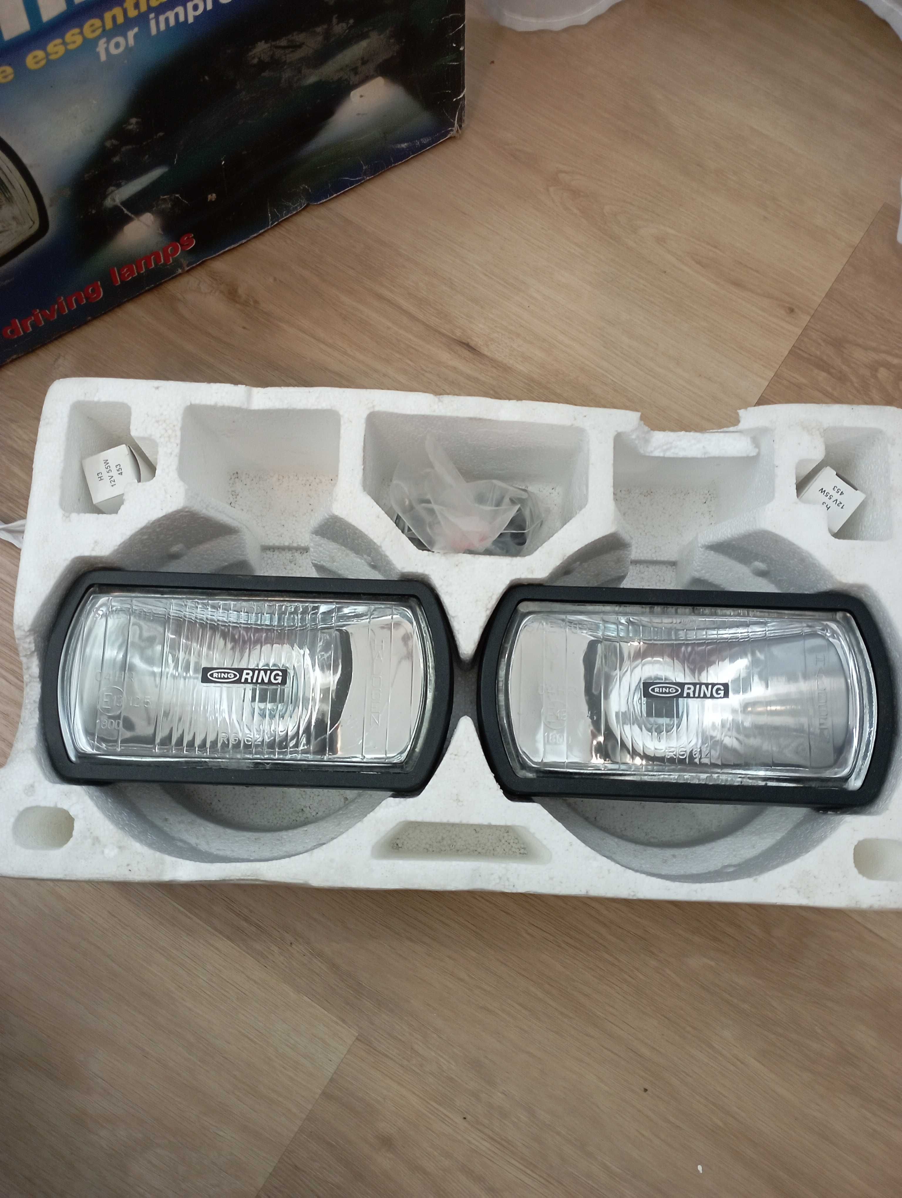 Lampy halogenowe RING, nowe