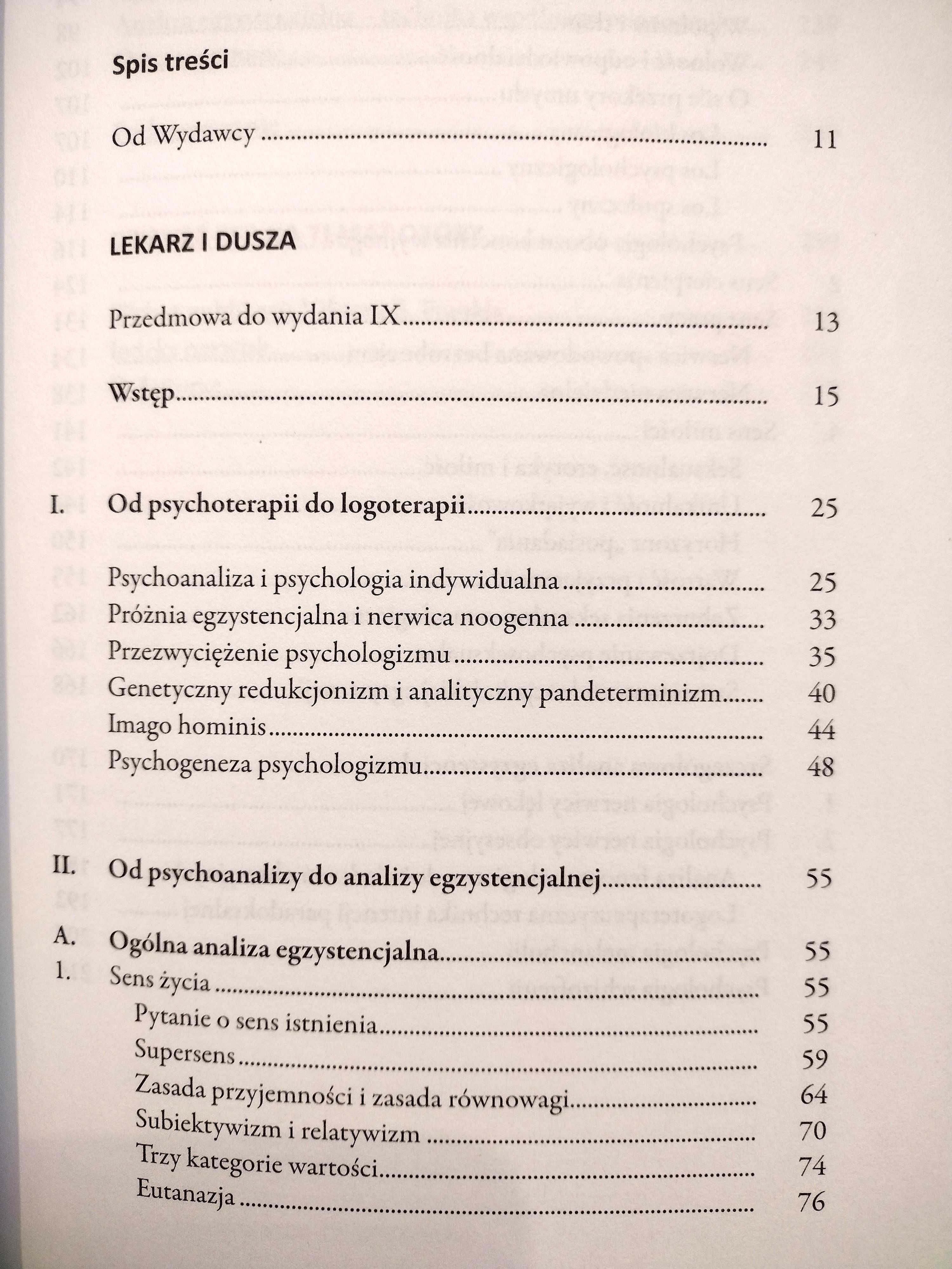 Lekarz i dusza. Wprowadzenie do logoterapii - Viktor E. Frankl