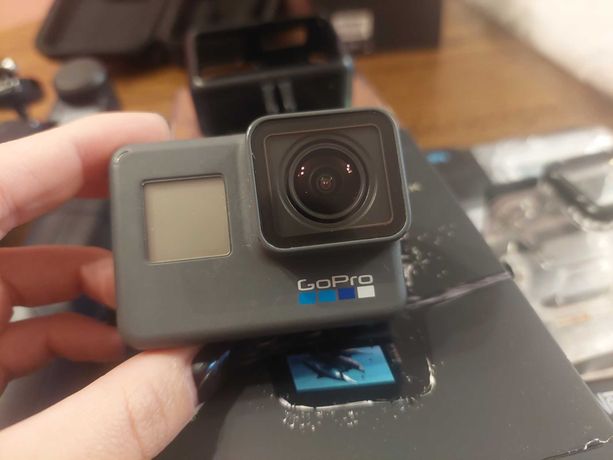 Kamera gopro 6 + gimbal Karma Grip + selfie stick