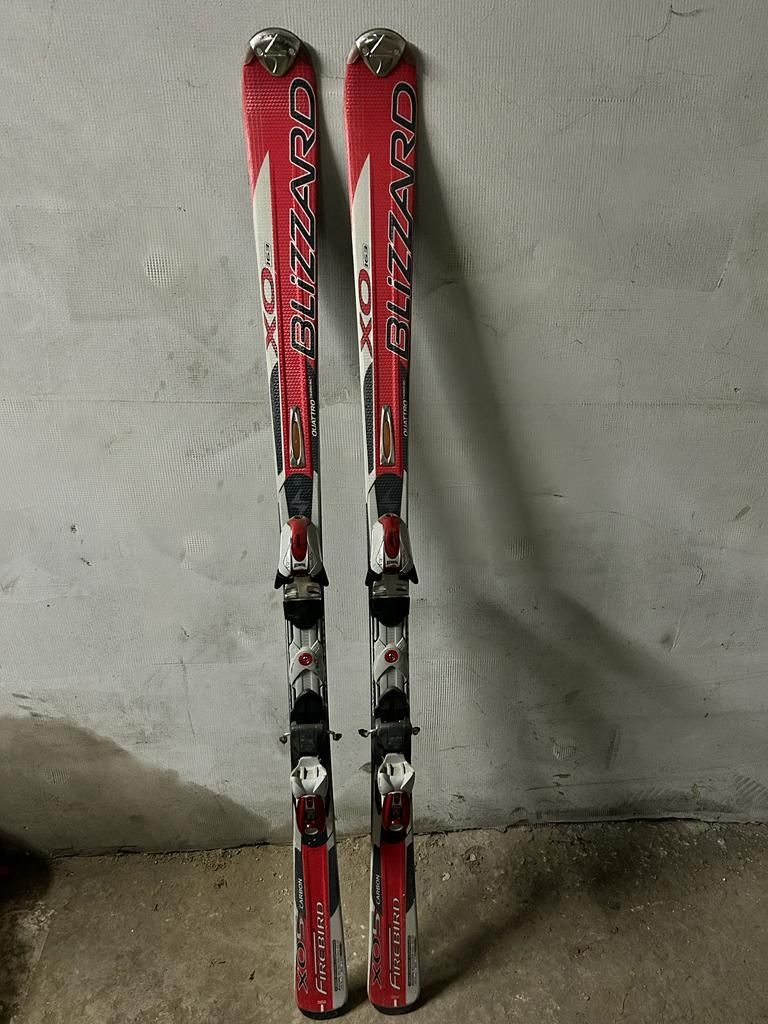 Narty Blizzard Firebird xo5 carbon 163 buty Rossignol 43