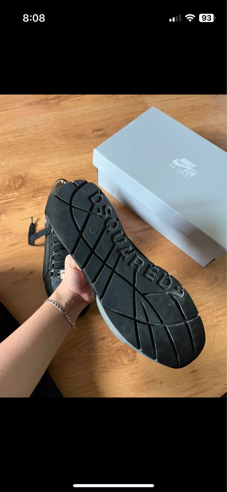 buty dsquared2 czarne