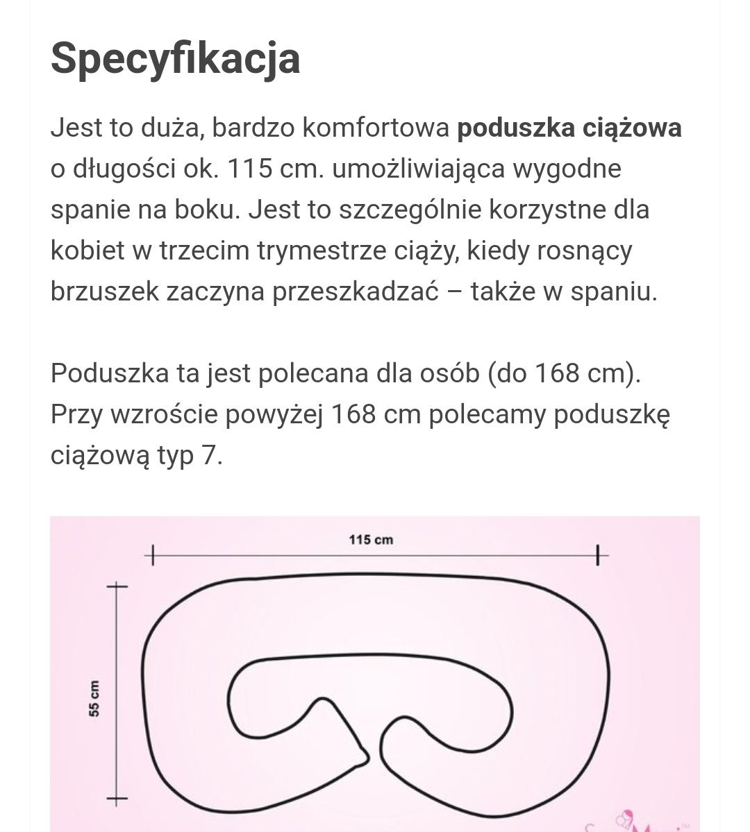 Poduszka cìążowa Supermami