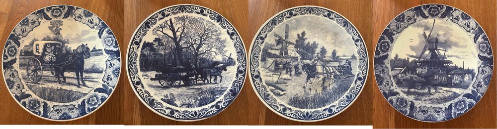 Вінтажні настінні панно Делфт Голандія