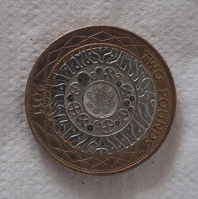 Moneta dwufuntowa UK, 2011 r. - 10 zł