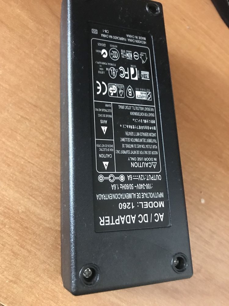 Блок живлення 12в 6А, питания 12V 5A