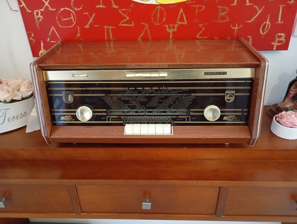 PHILIPS B5X23A Radio Vintage Valvulado