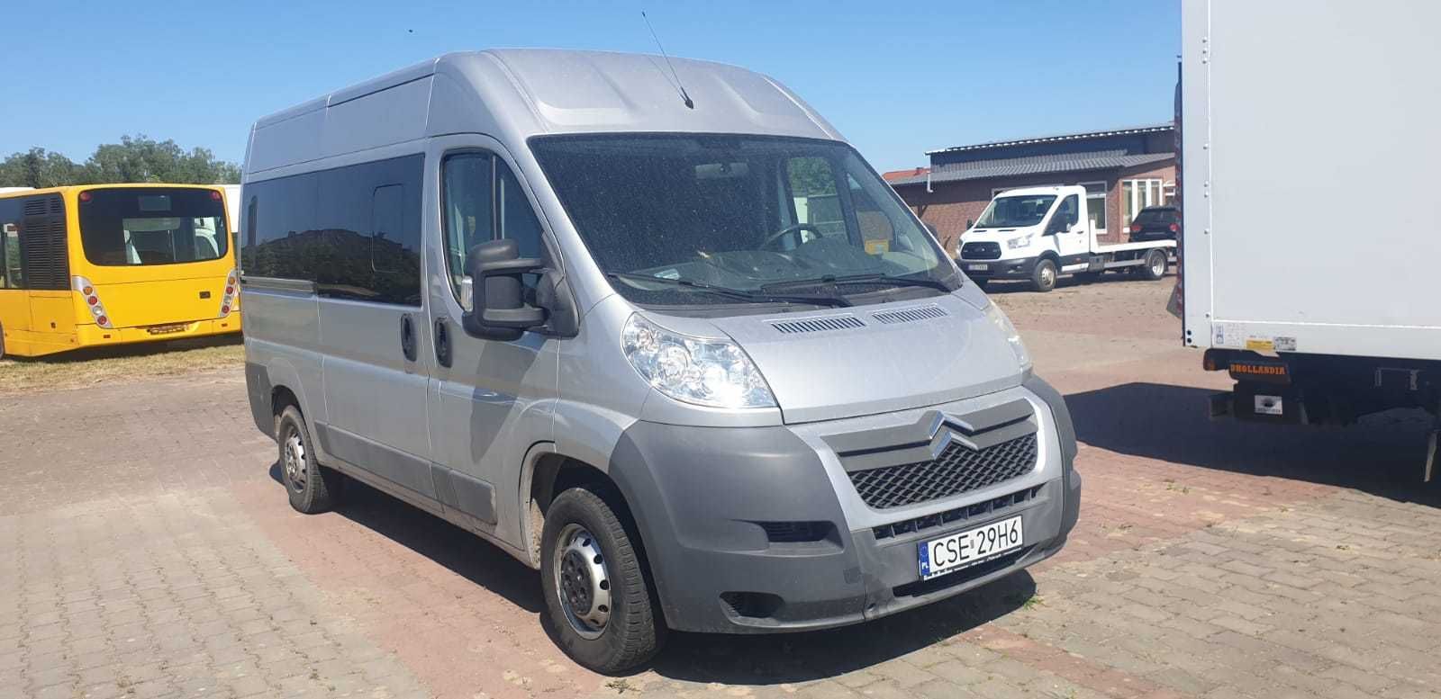 Wynajem busa 9-osobowy Citroen Jumper , najem pojazdów