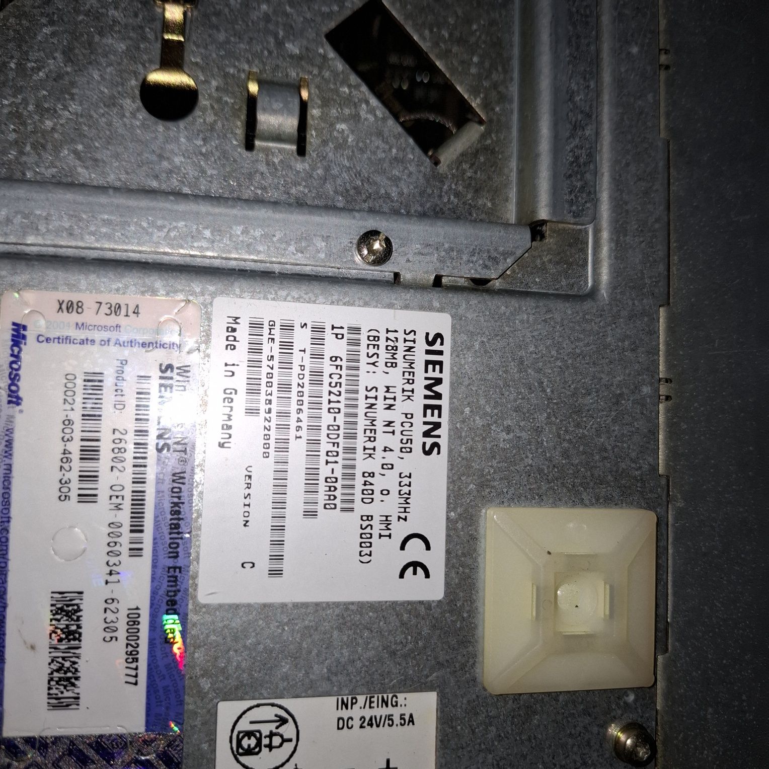Zestaw: Sinumerik 840D, Simodrive 611 E/R, Sinumerik PCU50
