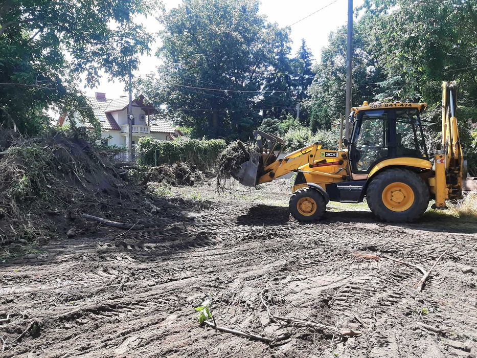 Usługi Koparka ładowarka, transport materiałów sypkich, szamba betonow