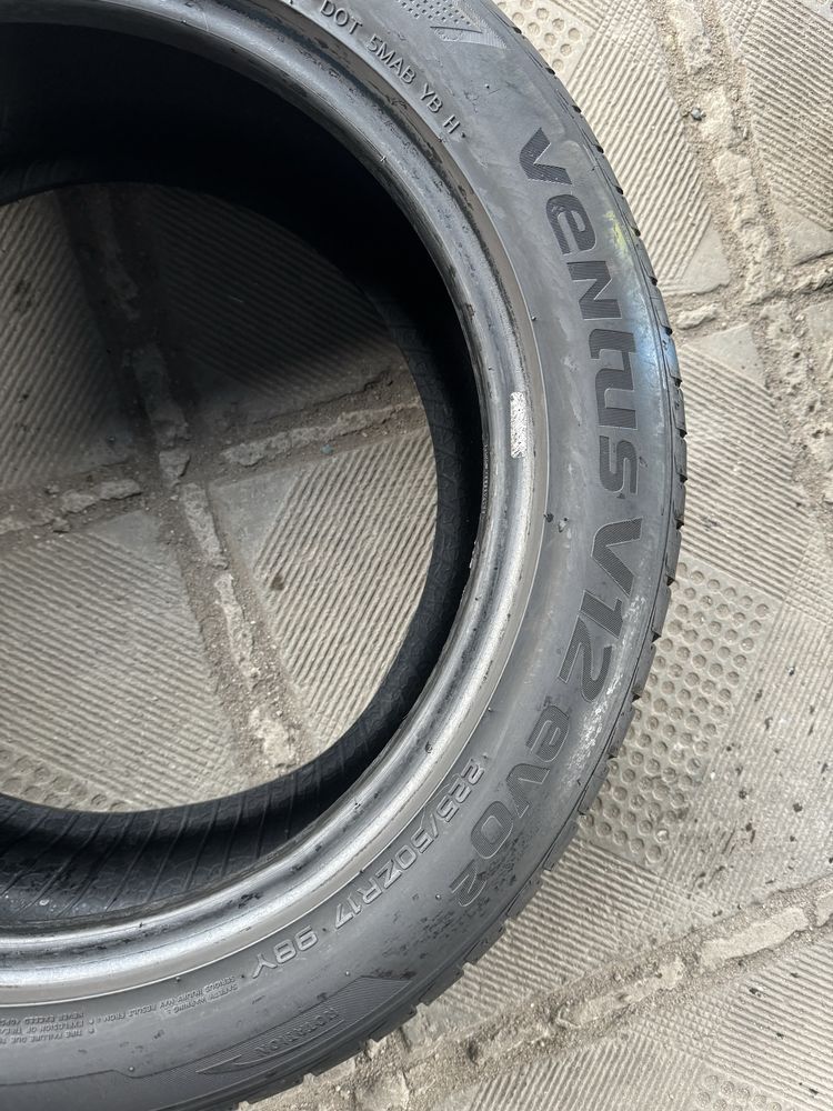 225/50R17-2шт Hankook оригінал із Німеччини 7мм в наявності!