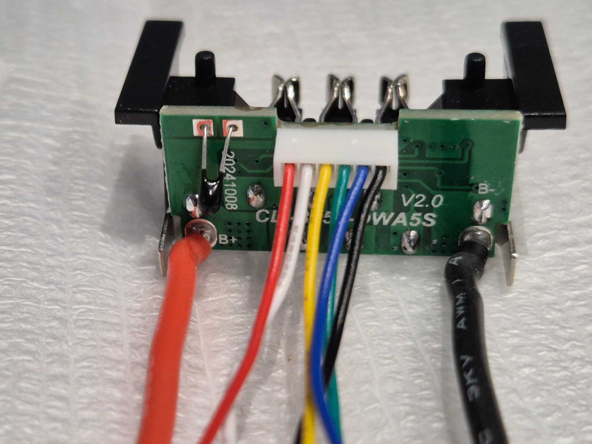 Moduł elektronika BMS Dewalt DCB200 20V ze wskaźnikiem naładowania