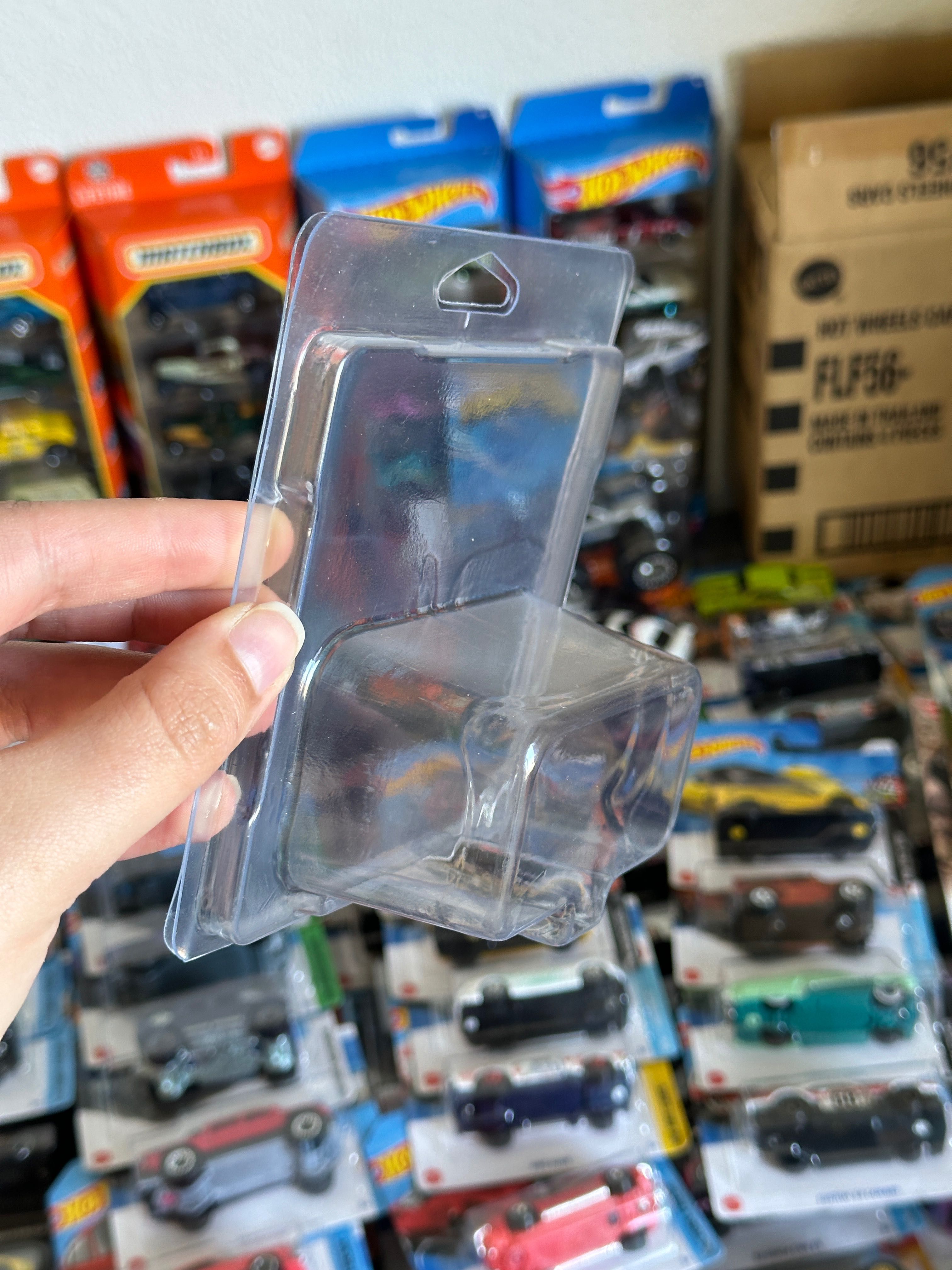 caixa protetora cartela hot wheels mainline Blister protector
