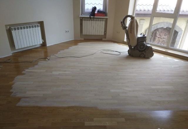 Шліфовка паркета / Реставрація паркета / Цеклевка / Лакировка