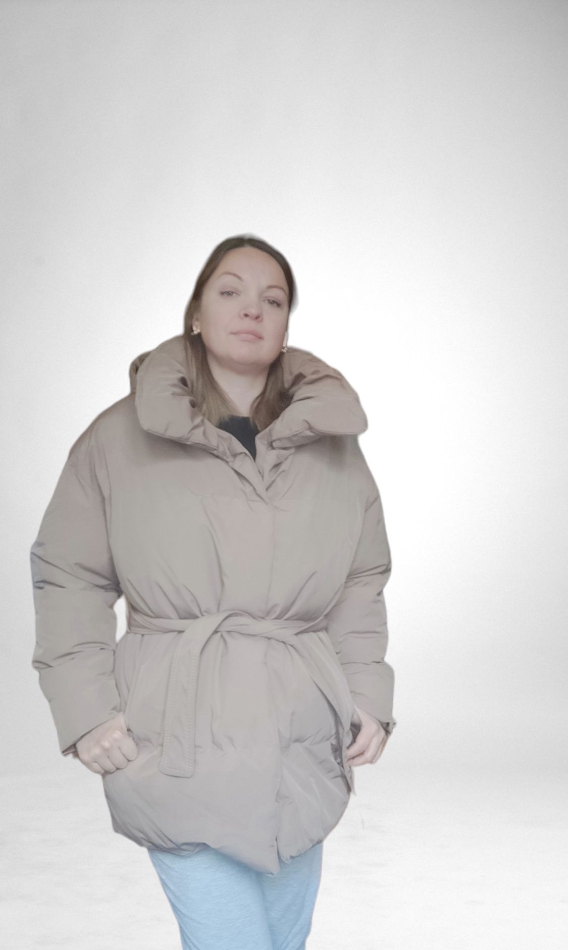 Женская зимняя куртка размер 42
