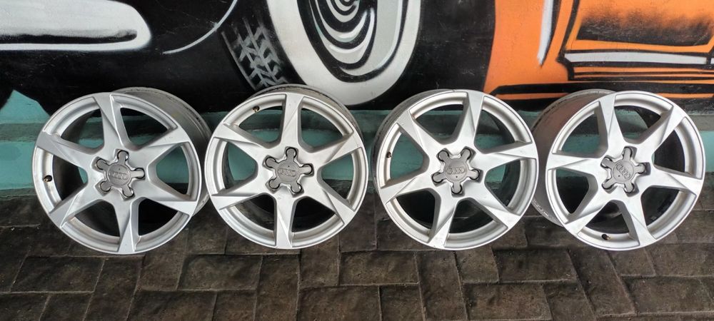 Диски титанові R-17 оригінал AUDI 5/112 ideal.