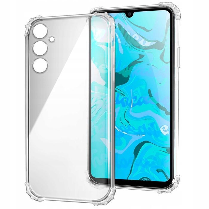 Etui do Galaxy A05s AntiShock wzmocnione narożniki przezroczyste