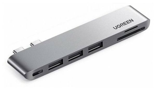 Usb-хаб Ugreen 6 в 1 для Macbook