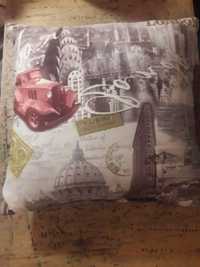 Декоративная подушка на диван Нью-Йорк страны путешествие