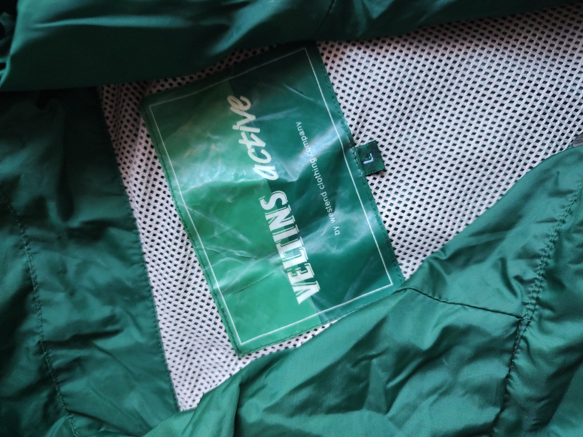 Kurtka męska lekka przeciwdeszczowa piwo Veltins 2XL