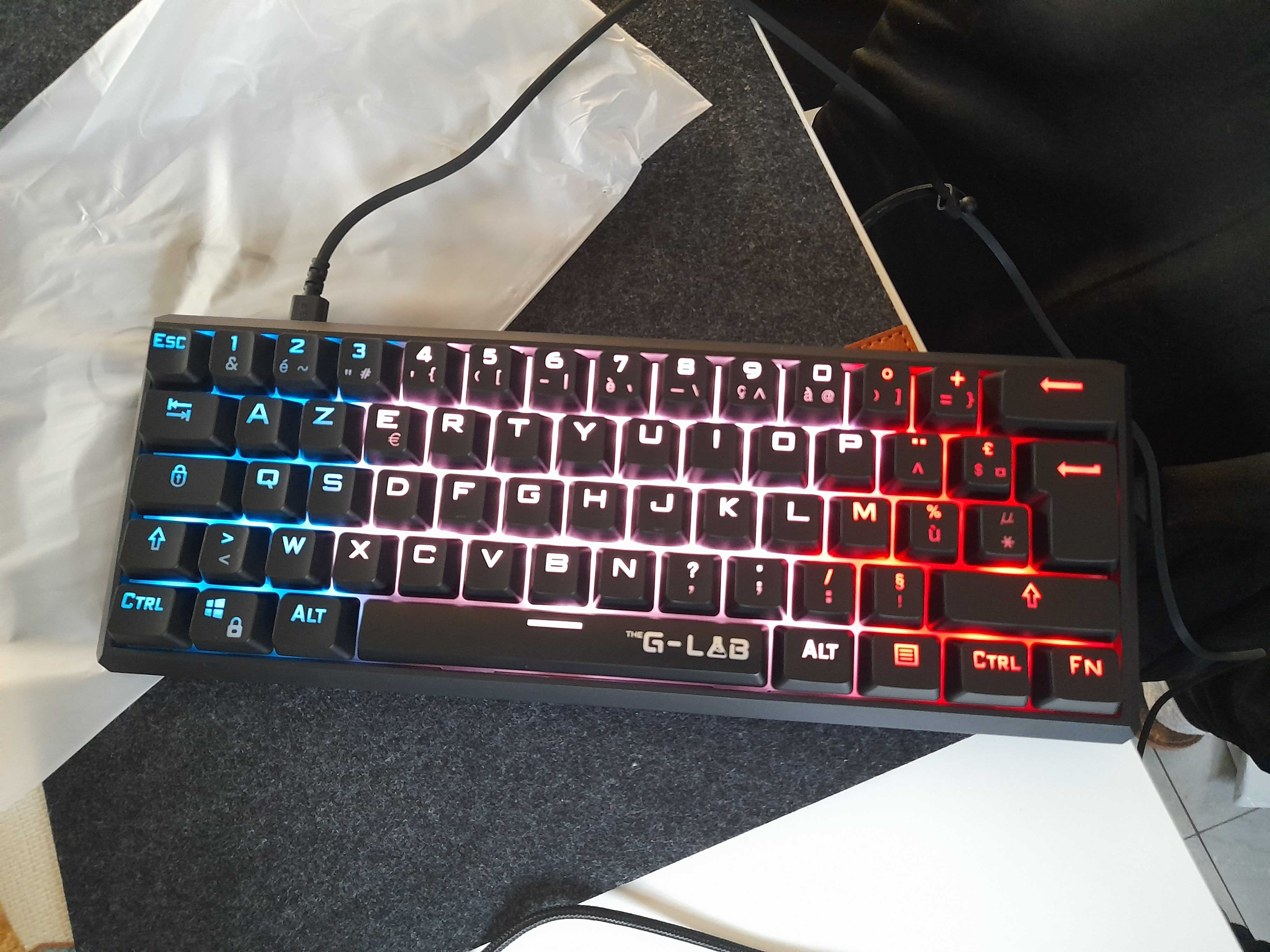 The G-Lab - Keyz Thallium - Mechaniczna klawiatura 60%
