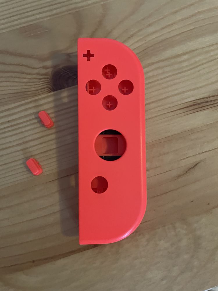 Shell Joy Con Direito para Switch original fluo red