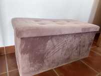 Pufe Rosa velho
