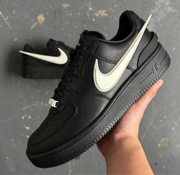 (БЕЗ ПЕРЕДОПЛАТИ)Nike Air Force x Ambush найк ар аер форс амбуш чорні