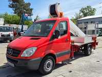 Mercedes-Benz Sprinter 311 CDI - Podnośnik koszowy RUTHMANN TB 220 22 m ZWYŻKA UDT jak Wumag Palfinger GSR Multitel Steiger CTE Omme  22m RUTHMANN TB 220 Podnośnik koszowy montażowy ZWYŻKA WUMAG Palfinger