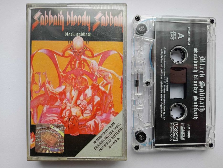 Black Sabbath - Sabbath Bloody Sabbath kaseta magnetofonowa