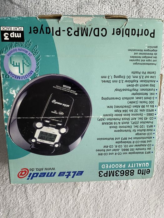 CD Player plus Mp 3 ELTA w pelni sprawny