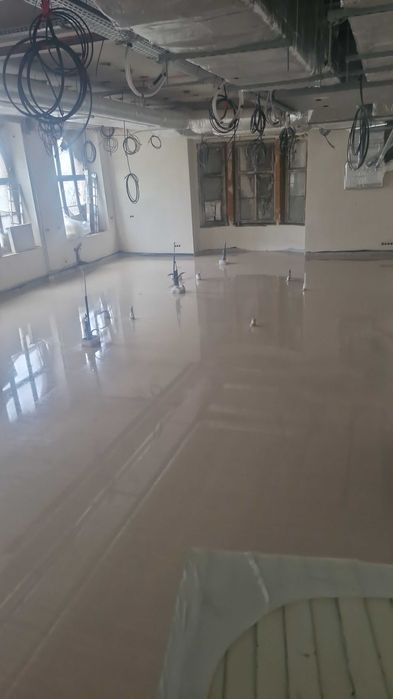 Wylewki,posadzki anhydrytowe, idealna grubosc na ogrzewanie podlogowe.