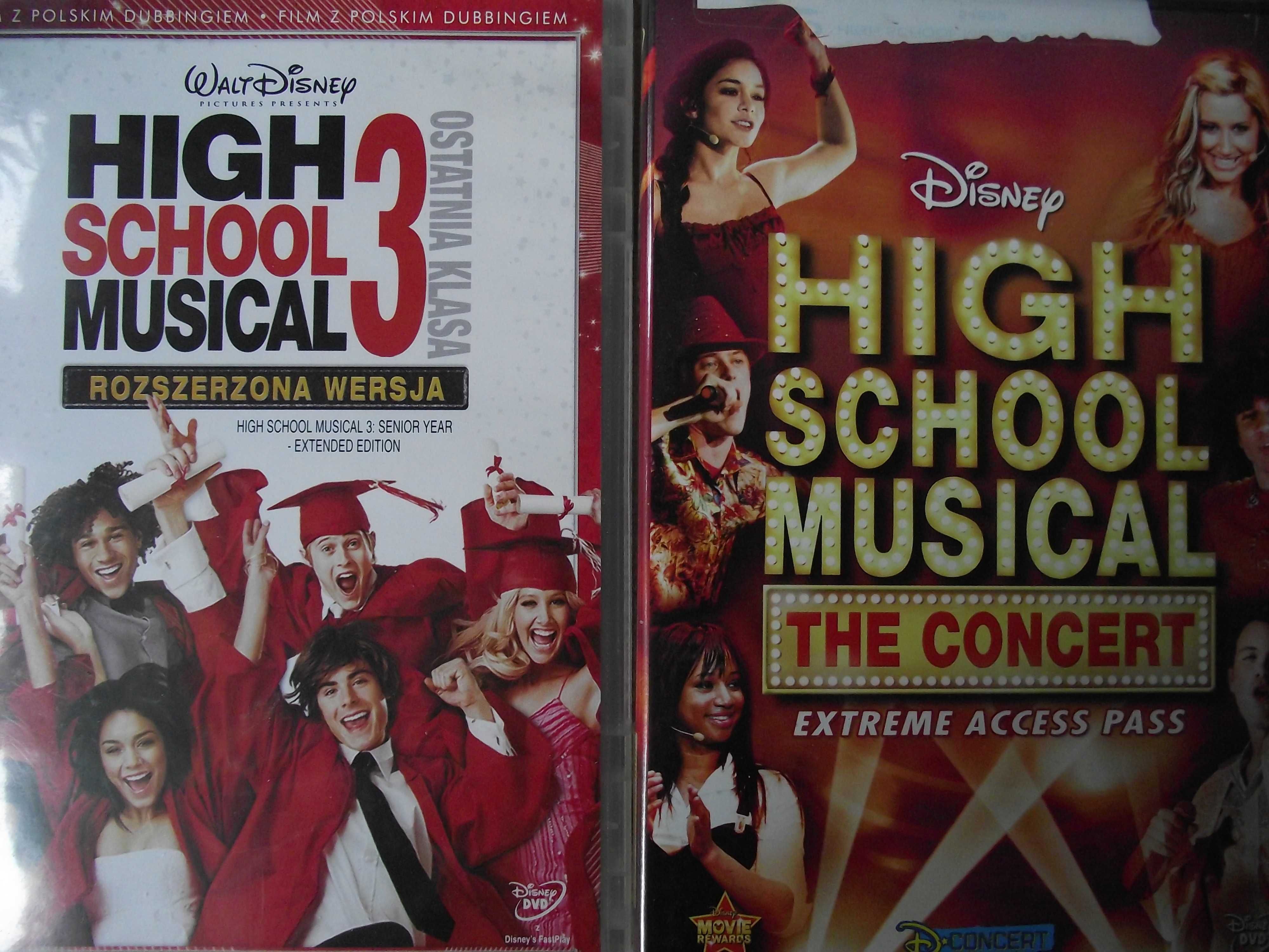 High School Musical zestaw dvd i cd