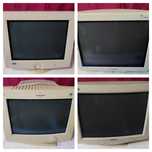 Retro komputer monitor CRT kineskopowy