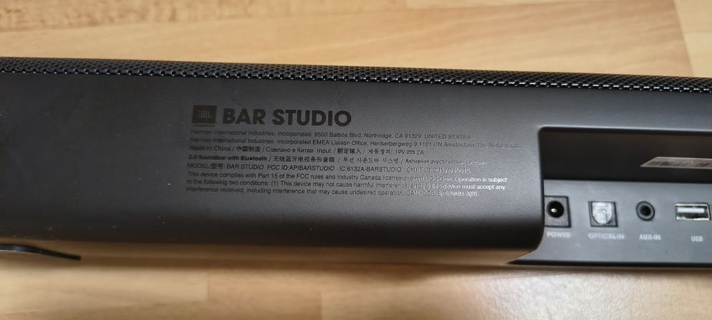 Soundbar JBL Bar Studio 2.0 30W