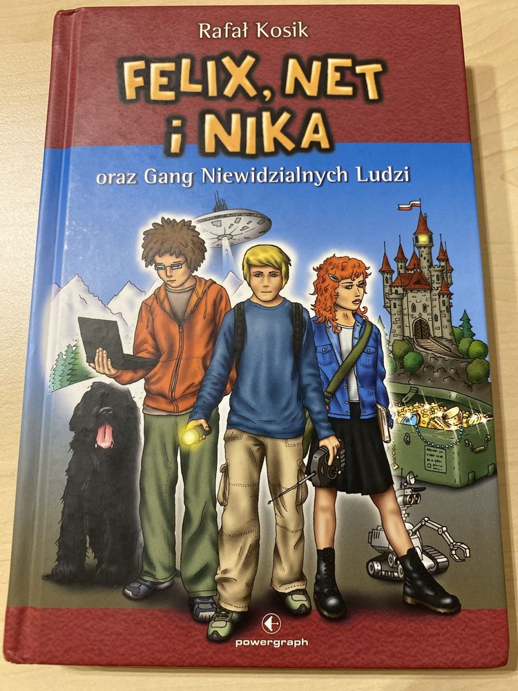 Książka Felix, Net i Nika oraz gang niewidzialnych ludzi