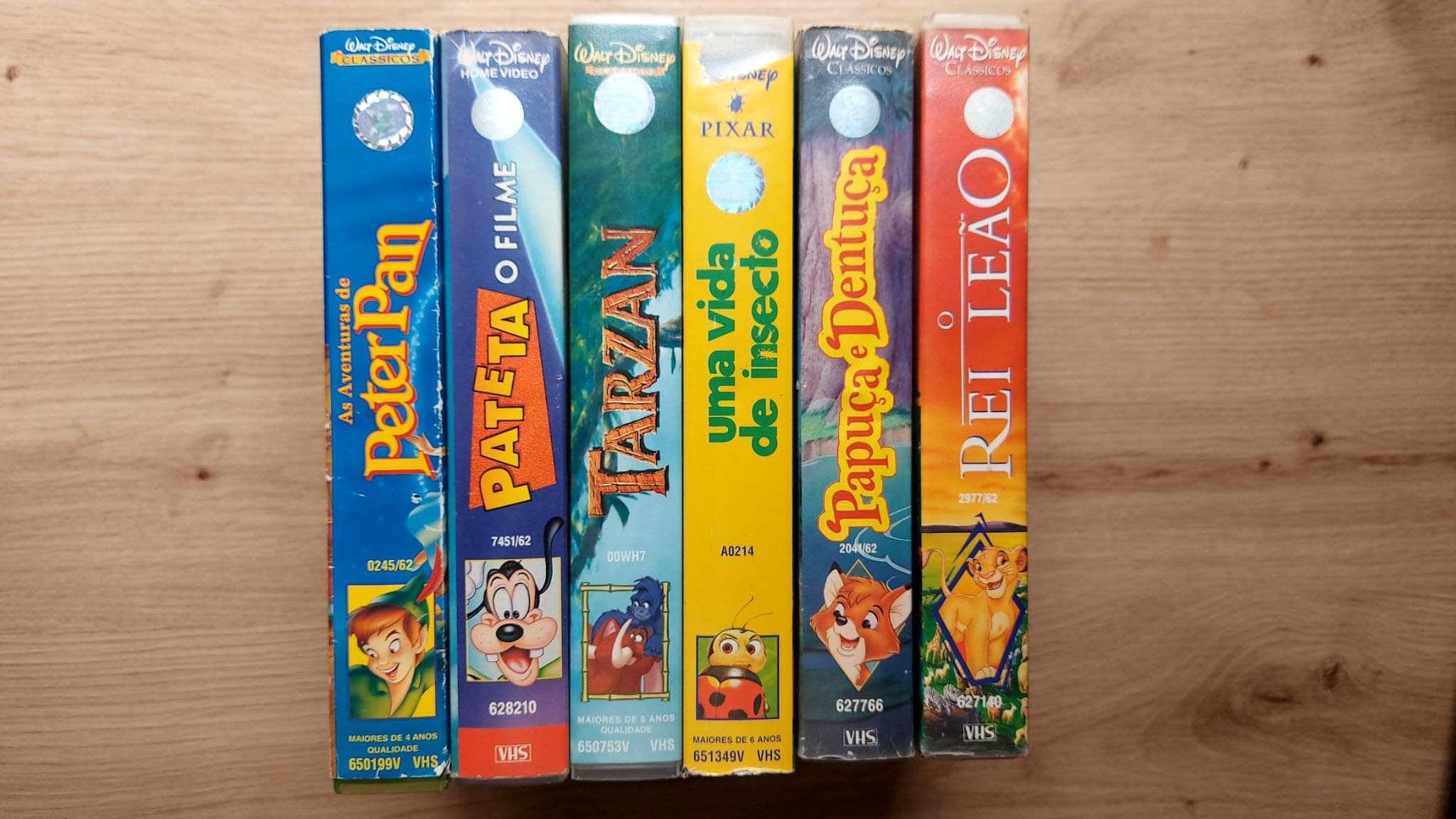 Cassetes VHS - Disney & Outros