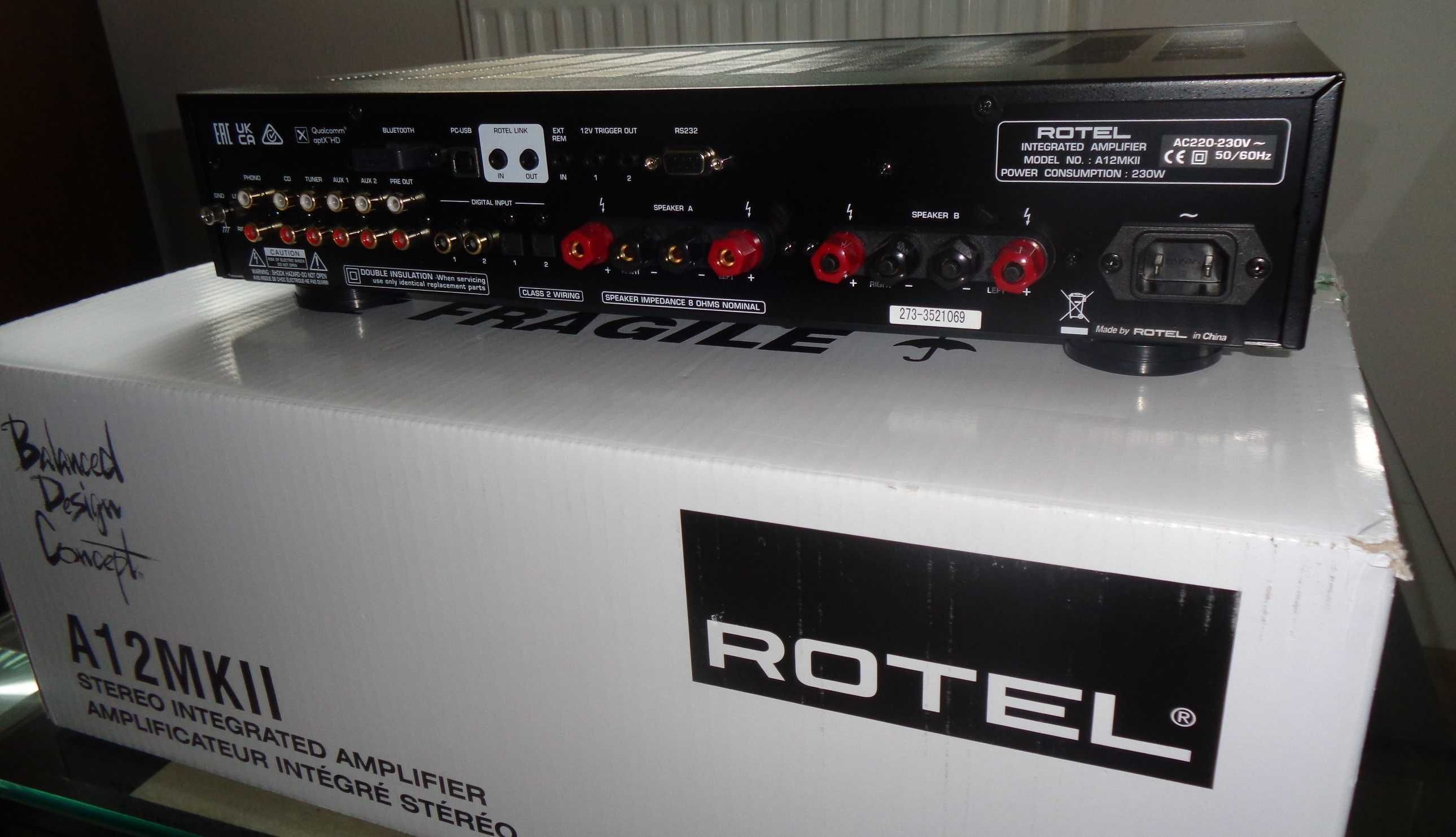 Wzmacniacz Rotel A12 MK2