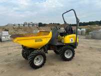 Wozidło Budowlane Wacker Neuson 1501 - 2016 rok 860 mth. Automat