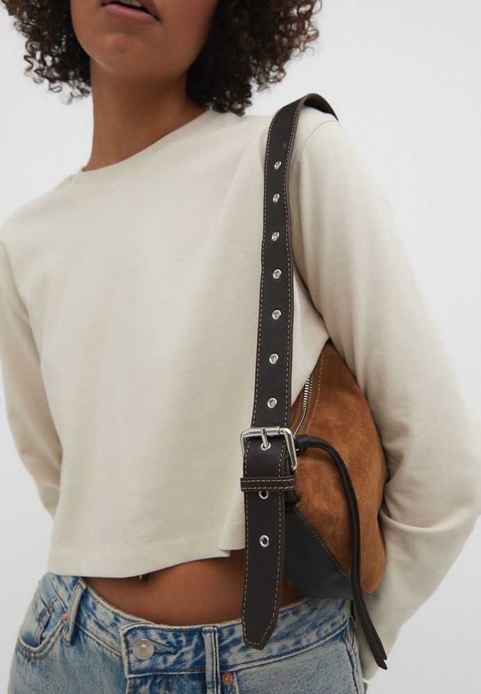Сумка замшева zara