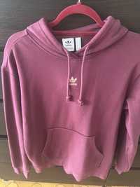 Bluza Adidas M bordowa