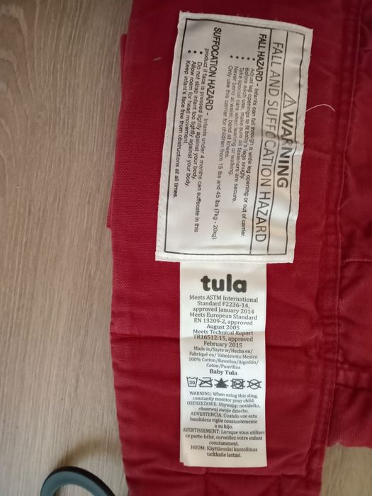 Nosidło Tula 7-20kg z kapturem